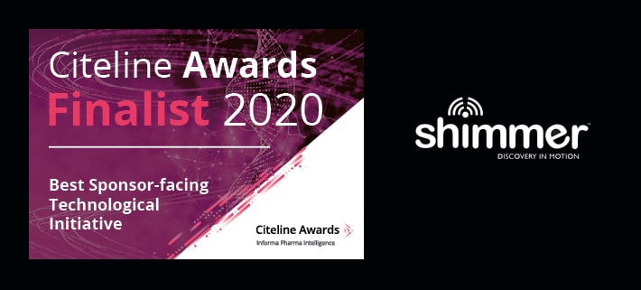 Shimmer Named 2020 Citeline Award Finalist for Its Verisense™ Continuous Monitoring Platform