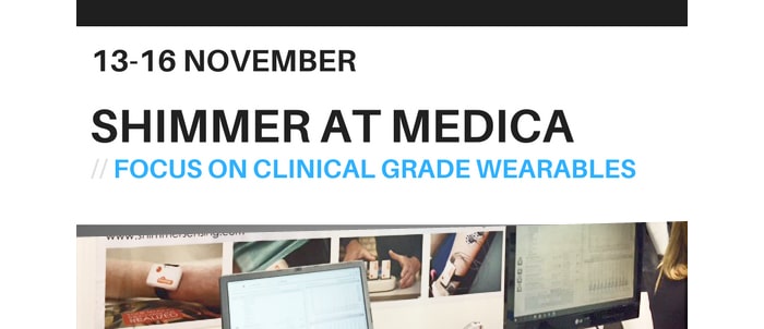 Shimmer to exhibit at Medica 2017- Connected Health Forum