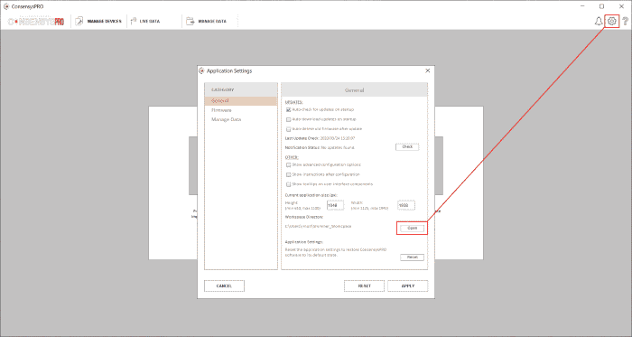 Transferring Consensys Data