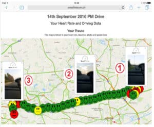 Measuring anxiety during real-life driving using wearable ECG sensors